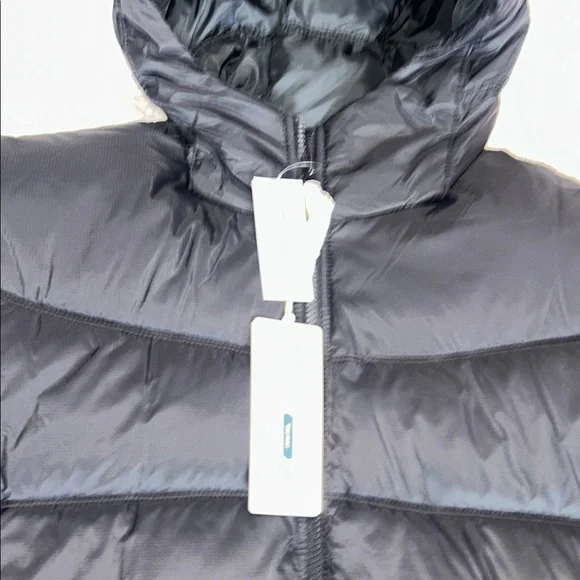 Hollister Men's Black Puffer Jacket